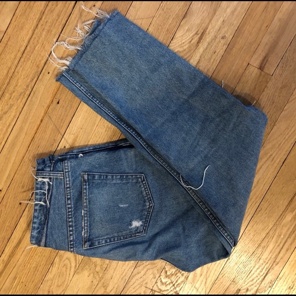 NWT🏷Reformation Julia High Rise Cigarette Antigua - Picture 3 of 5